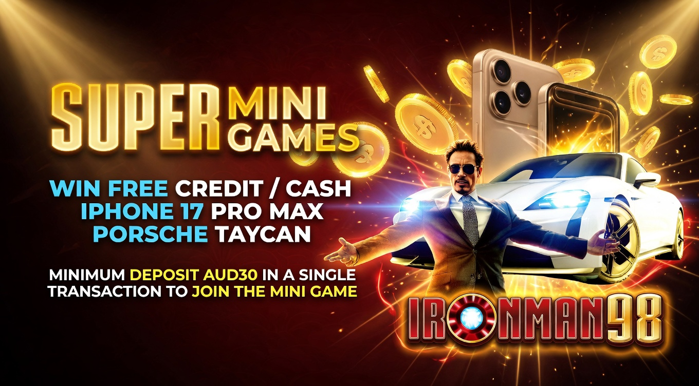 How to Join the IRONMAN98 Super Mini Games Promotion in Australia