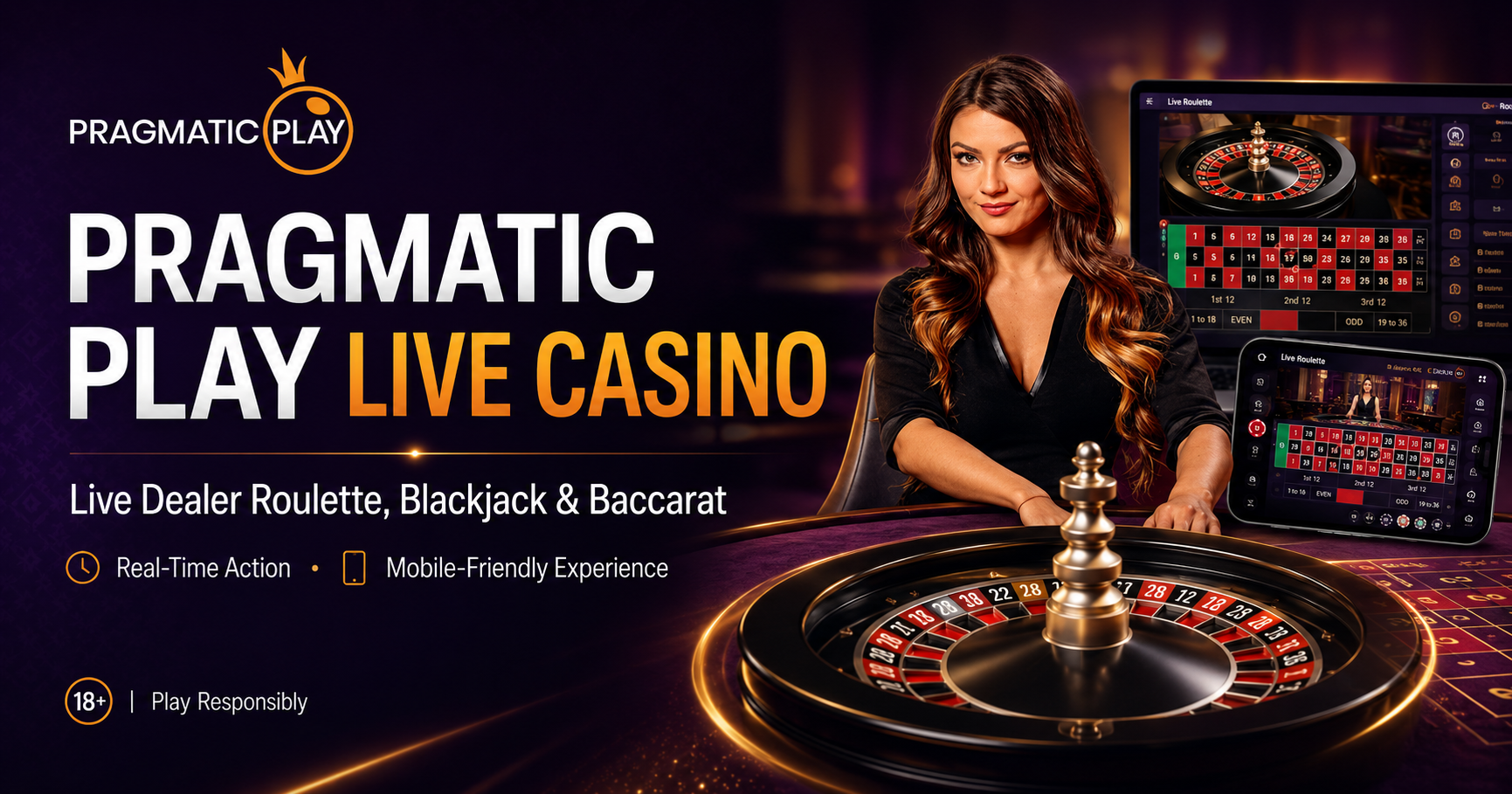 Pragmatic Play Live Casino on Mobile: Roulette, Blackjack and Baccarat Guide
