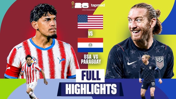 USA Beat Paraguay 4-1 in FIFA World Cup 2026 Group D Match